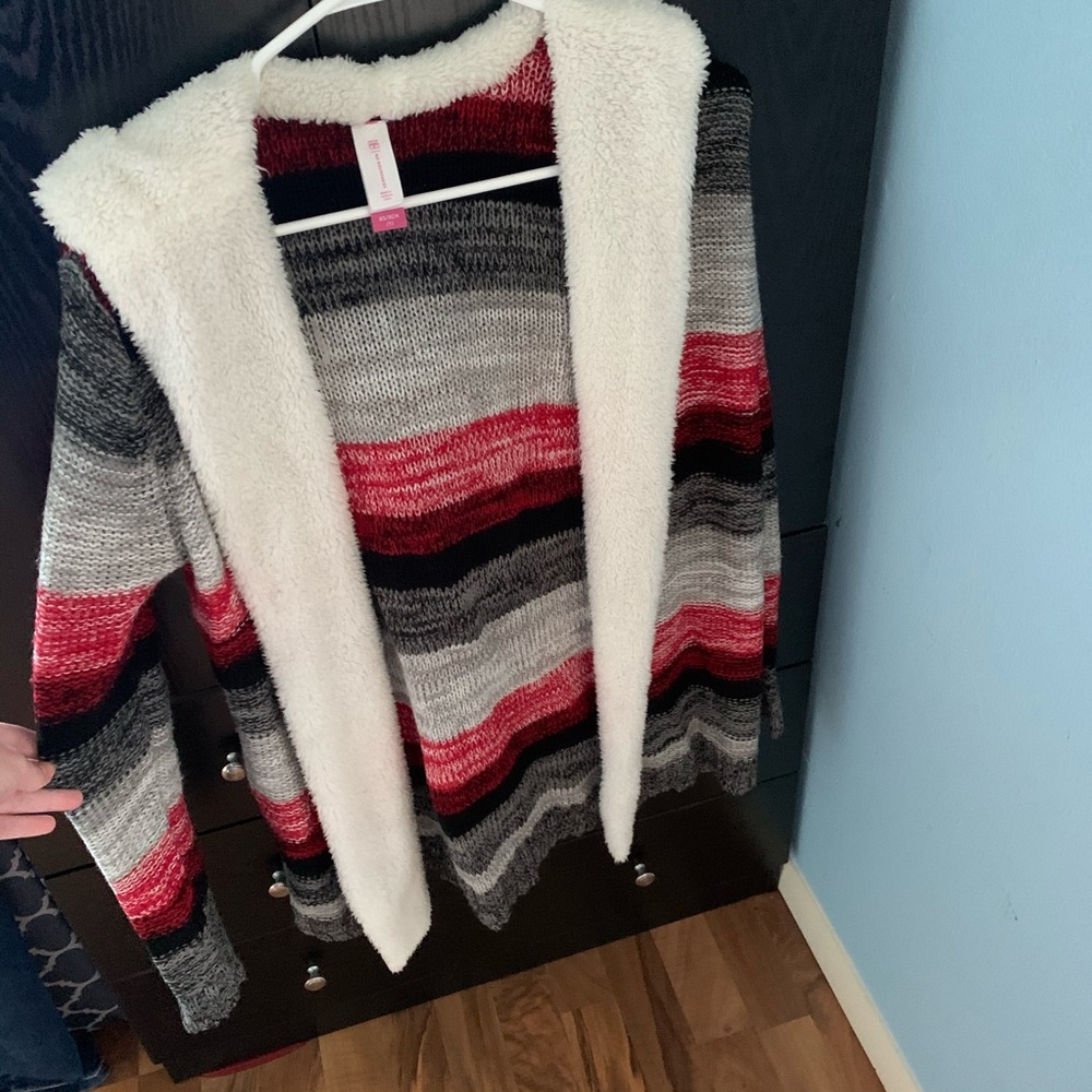 Comfy hooded sweater